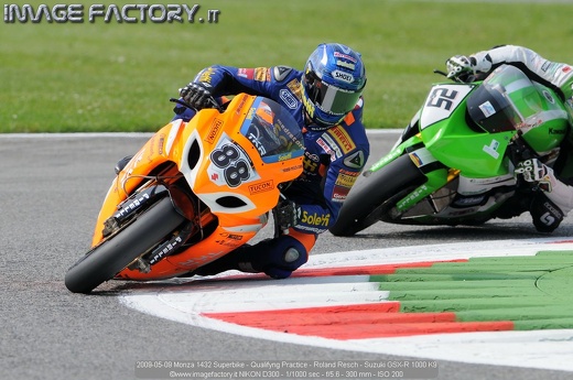 2009-05-09 Monza 1432 Superbike - Qualifyng Practice - Roland Resch - Suzuki GSX-R 1000 K9